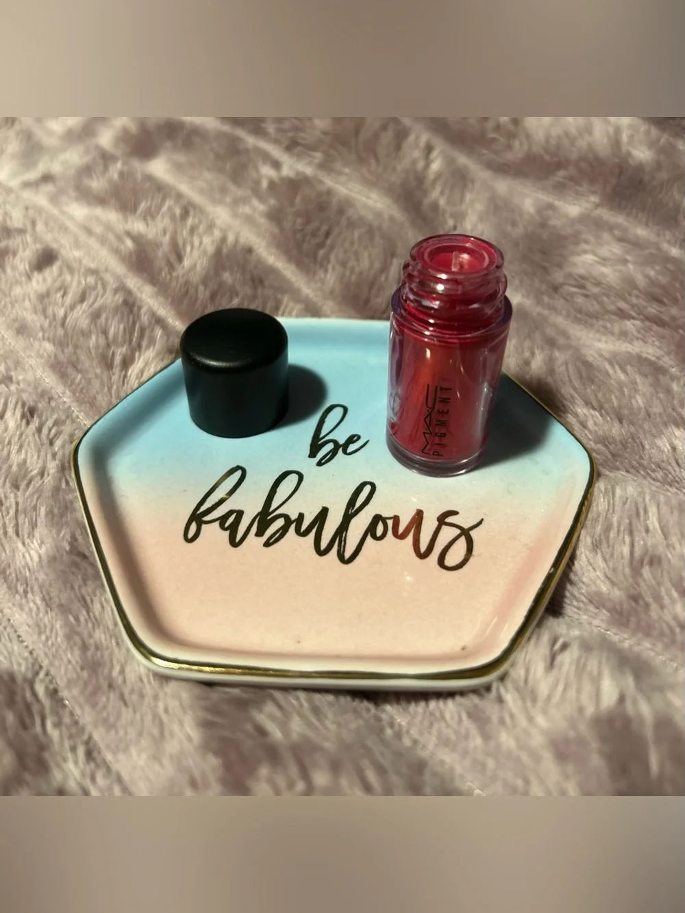 NWOT MAC Cosmetics Loose Pigment Mini - Bright Fuchsia